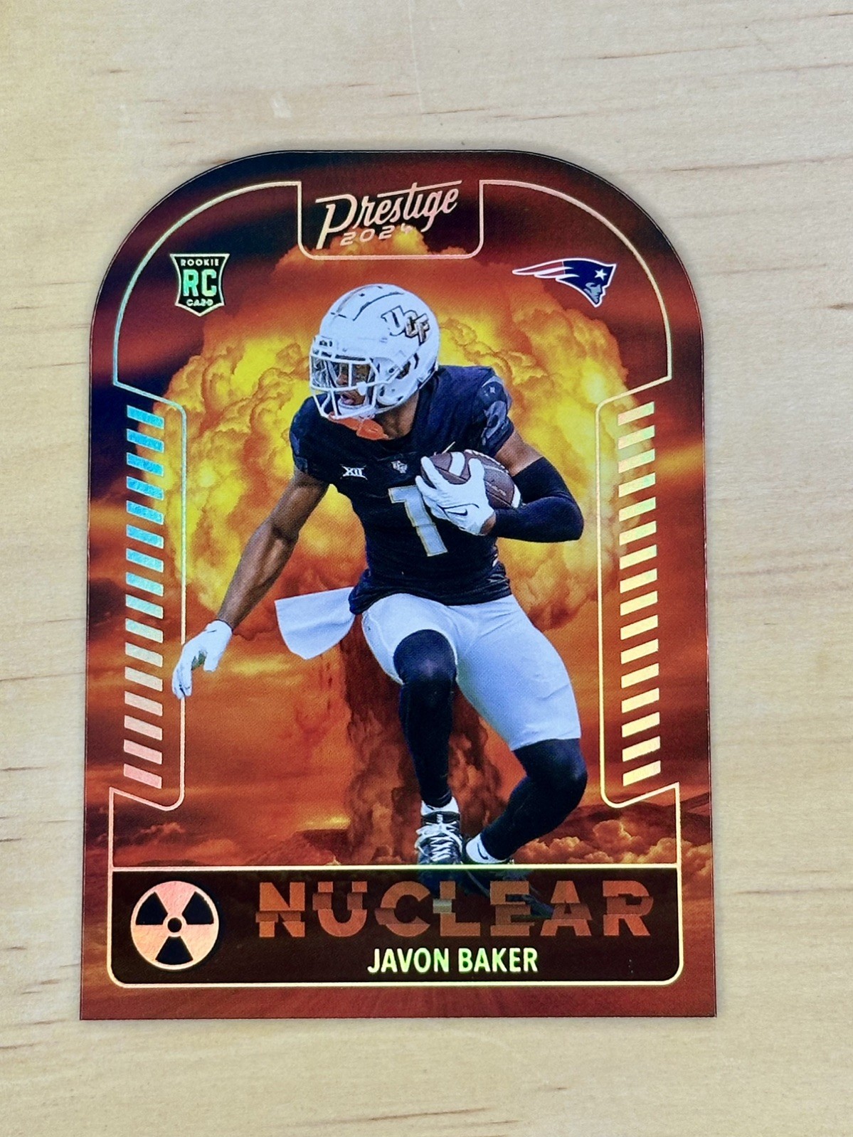 Javon Baker Panini Prestige Nuclear #NJBR Base