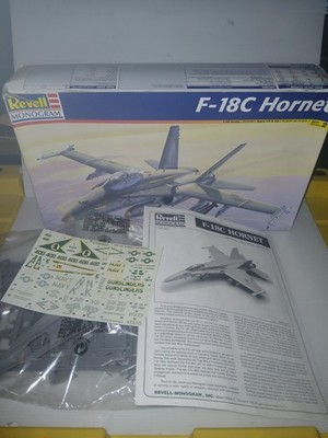 Revell Monogram F-18C Hornet Kit # 85-4821 Open Dented Box  1:48