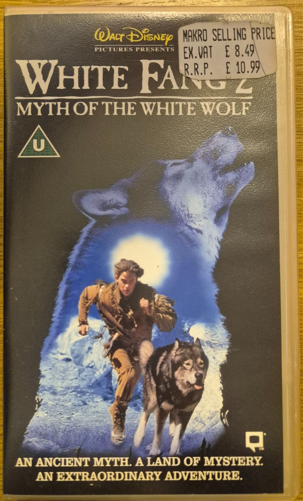 White Fang 2 - Myth Of The White Wolf (VHS, 1996), NEW