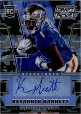 2016 Panini Prizm Draft Picks Auto Prizms Camo #249 Keyarris Garrett Auto /199