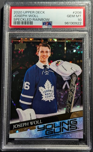 Joseph Woll [Speckled Rainbow] #208 2020 Upper Deck card