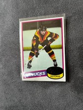 1980-81 Topps #21 Kevin McCarthy - Canucks