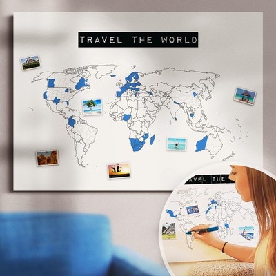 Die SCRATCH MAP Alternative Nachhaltig, ultralanglebig, made in Germany  ''TRA...