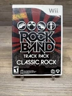 Rock Band Track Pack: Classic Rock (Nintendo Wii, 2009) CIB Complete Tested