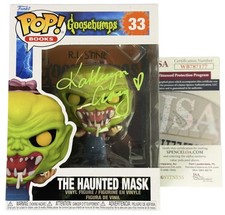 Kathryn Long signed Funko Pop Carly Beth Caldwell Goosebumps Haunted Mask JSA