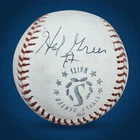 RARE Hal Greer (NBA HOF) signed autographed baseball (JSA)