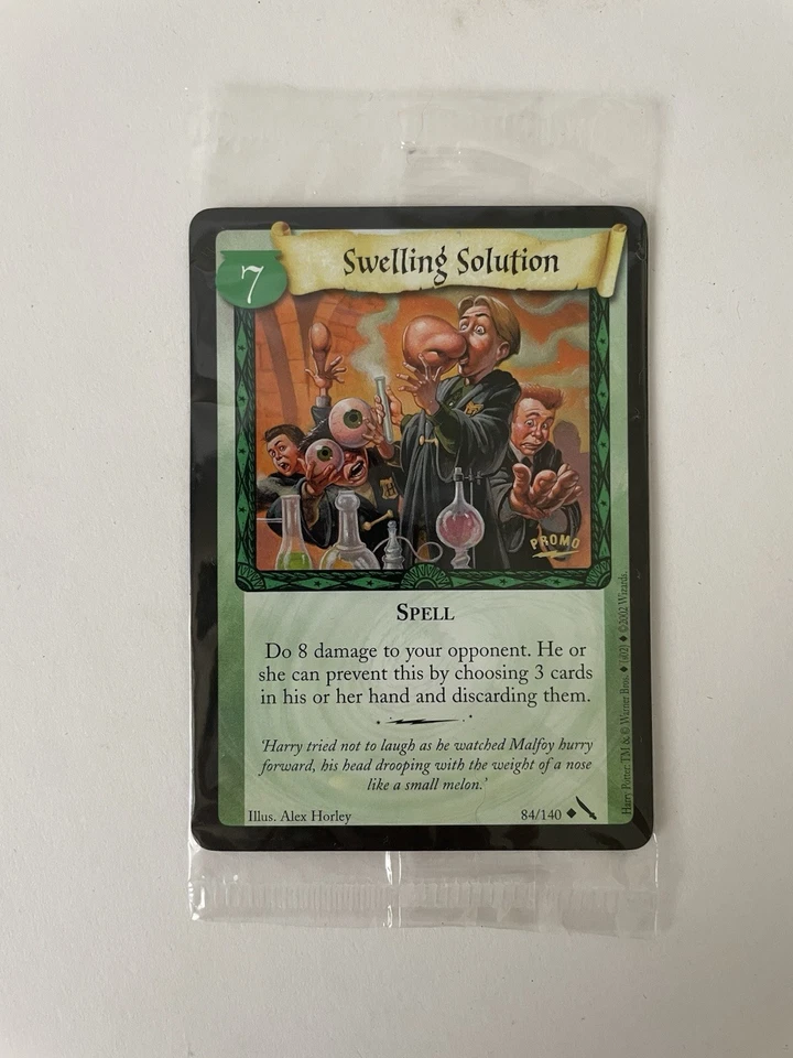 2002 Harry Potter TCG Sealed Promo Lot Rainy-Day Swelling Solution Dobby NEW - Image 4 of 4