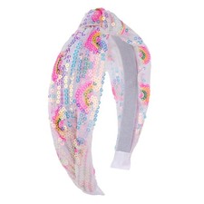 1 Pack Rainbow Headband for Girls, Fashion Knotted Headband, Kids Hair Bands ...