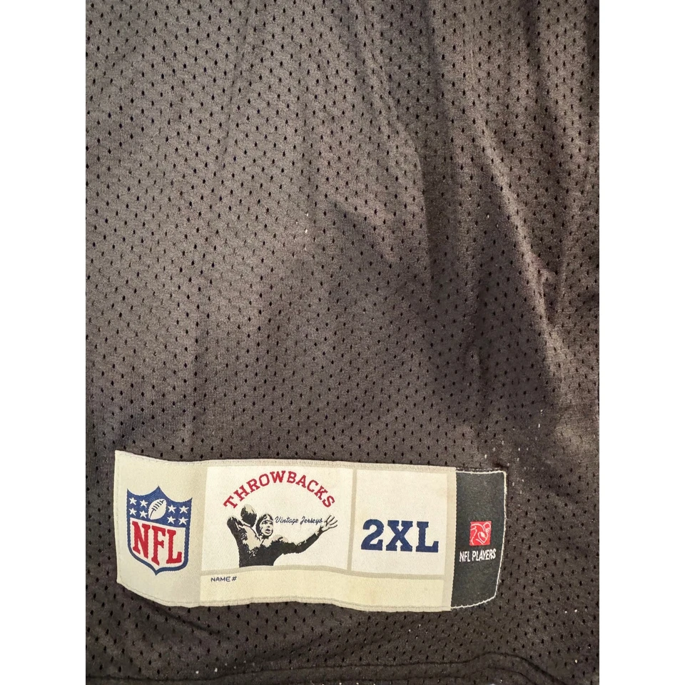 Camiseta deportiva Reebok Throwbacks Boomer Esiason #7 Cincinnati Bengals NFL talla 2XL XXL Foto 4 de 4