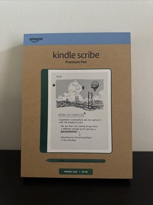 Amazon Kindle Scribe Premium Pen Metallic Jade 64GB