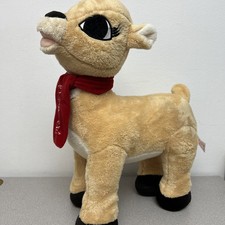 Rudolph Red Nosed Reindeer CLARICE Plushie Christmas, Stuffed, Dan Dee, READ