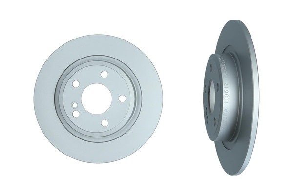 2X Kamoka Bremsscheibe 103517 FüR Klasse W176 W246 Mercedes Sports Tourer W242-image
