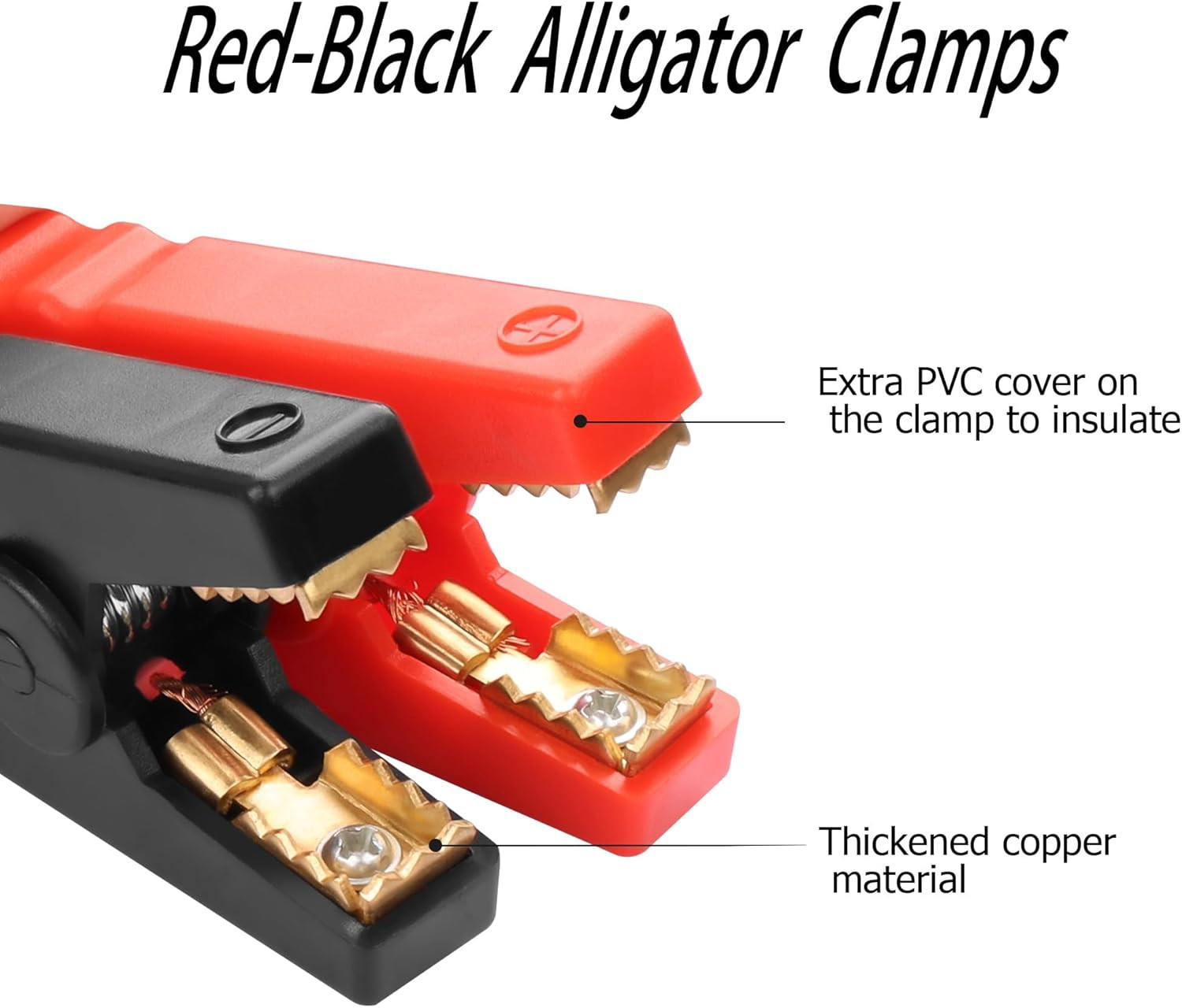 YACSEJAO XT60 Female to Battery Alligator Clip Cable 16AWG XT60 Connector with B
