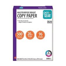 Pen+Gear Multipurpose Bright Paper,8.5 x 11,9...