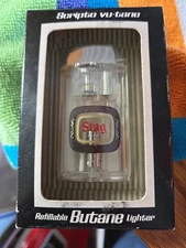 Scripto Vu Lighters Vintage, Breweriana Budweiser Stag Beer Themed