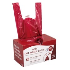 Lavender Scented Pet Waste Bags, Leak Proof Cat Litter Disposal Bags with Easy