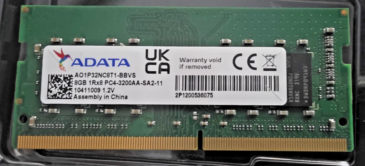 ADATA DDR4 SDRAM 8 GB Capacity per Module Memory (RAM) for sale | eBay