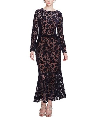 Marchesa Notte Midi Dress Women's  4