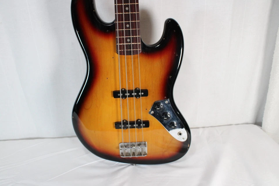 Fernandes RJB-45 Electric Bass Guitar Sunburst Vintage - Image 2 of 4