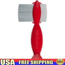 Effective Lice Removal Dual-Sided Steel Comb Nits Eggs Pediatrician Approved New
