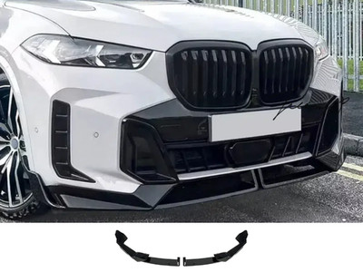 BMW X5 G05 LCI (2023+) M Performance Style Front Lip Splitter Gloss Black