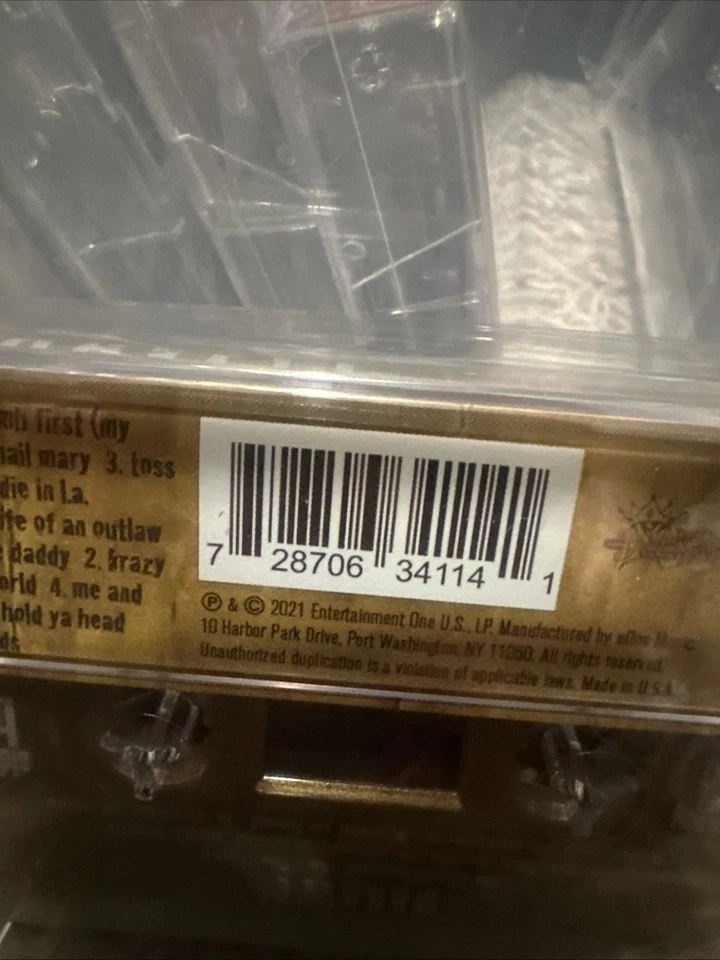 2Pac Makaveli The Don Killuminati (The 7 Day Theory) Gold Tape Edition Rare! - Image 3 of 4