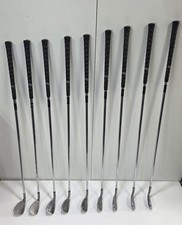 RH TaylorMade Burner Super Steel Irons 4-SW 9 Clubs Stiff Flex-90 Rifle NICE