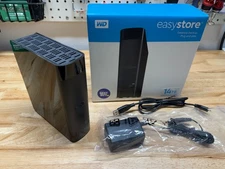 Western Digital Easystore 14TB 3.5" External USB Hard Drive (WDBAMA0140HBK)