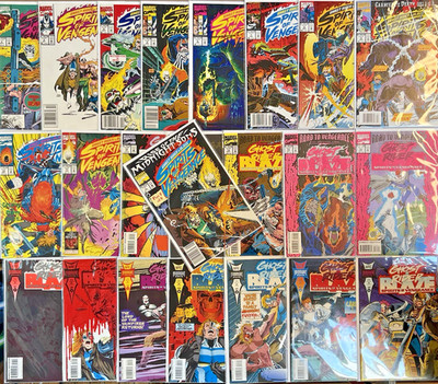 Ghost Rider & Blaze: Spirits Of Vengeance #1-23 Complete Set Marvel Comics 1992