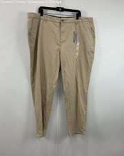 NWT Tommy Hilfiger Hampton Stretch Slim Chino Pants Size Women's Plus 20W