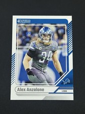 2024 Panini Donruss Alex Anzalone #81 Detroit Lions (F)