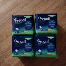 Prevail Total Underpads EXTRA XL 30"x36" Super Absorbent 10 CT x 4 40 Total NEW.