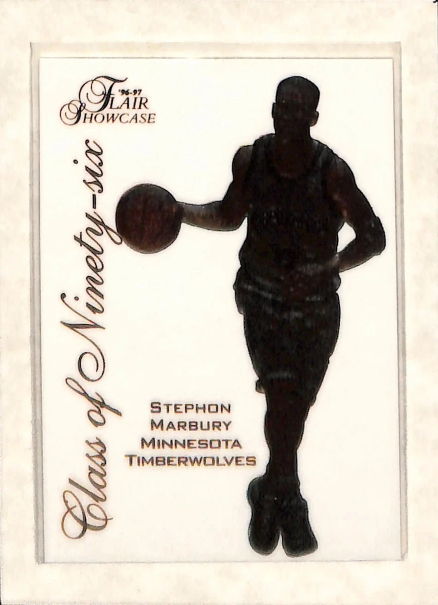 その他 97-98fleer showcase Stephan Marbury Fleer Stephon Marbury Basketball Sports Trading Card Singles