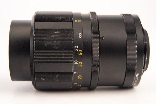 Nikon F Mount Soligor 135mm f/3.5 Tele-Auto Telephoto Portrait MF Lens w Caps - Picture 6 of 9