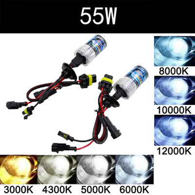 HID Xenon Kit Glühbirne H1 H4 H7 H11 9005 9006 55W