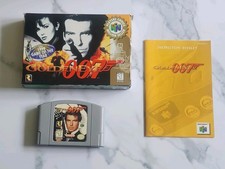 Goldeneye 007. CIB Complete. N64 Nintendo 64. Tested. Authentic. Very Good.