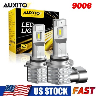 AUXITO 9006 HB4 LED Headlight Kit Hi Low Beam Bulbs Super Bright 6500K White EPG