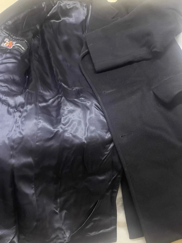 Vantage HAMMERSLEY  Thick wool pea coat Plain Cuff  Size U.K-38” EUR 48”U.S-38” - Image 4 of 4