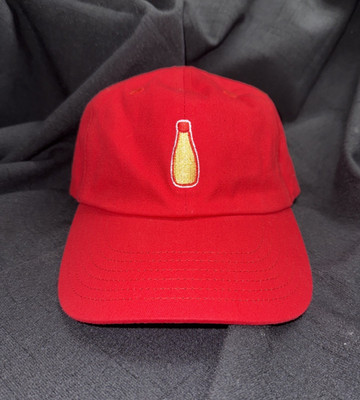 New Limited Edition Kewpie Mayonnaise Red Baseball Cap Hat