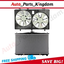 Electric Radiator Cooling Fan Kit For 2010-2016 Toyota Sienna & Lexus RX350