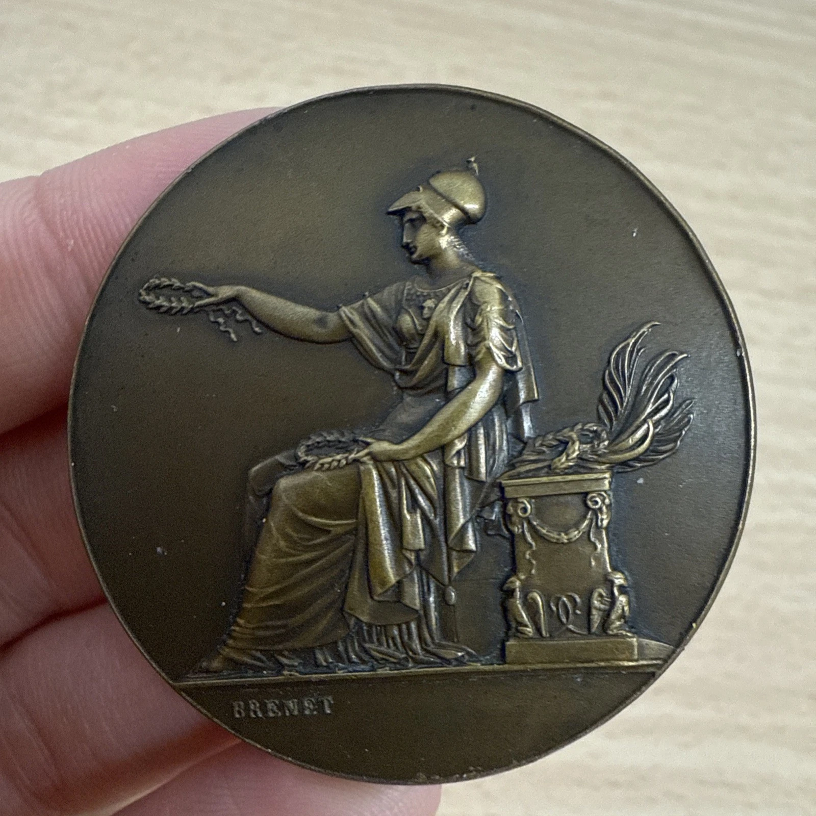 Médaille Concours De Production 1936 En Bronze