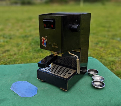 Gaggia Classic Siebträger Espressomaschine la pavoni cimbali