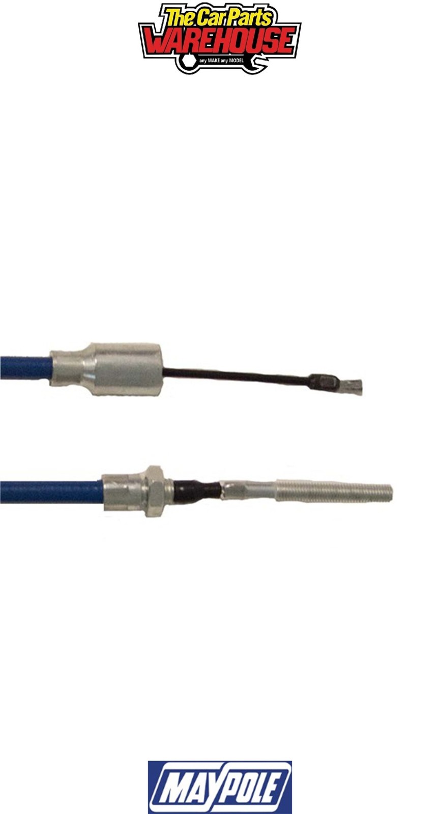 Maypole 41347 1790mm Longlife Detachable Brake Cable Knott, Ifor Williams Brakes