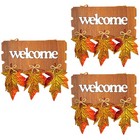 1pc Holztür hängen Willkommen Holzschild für Restaurant Hotel Home