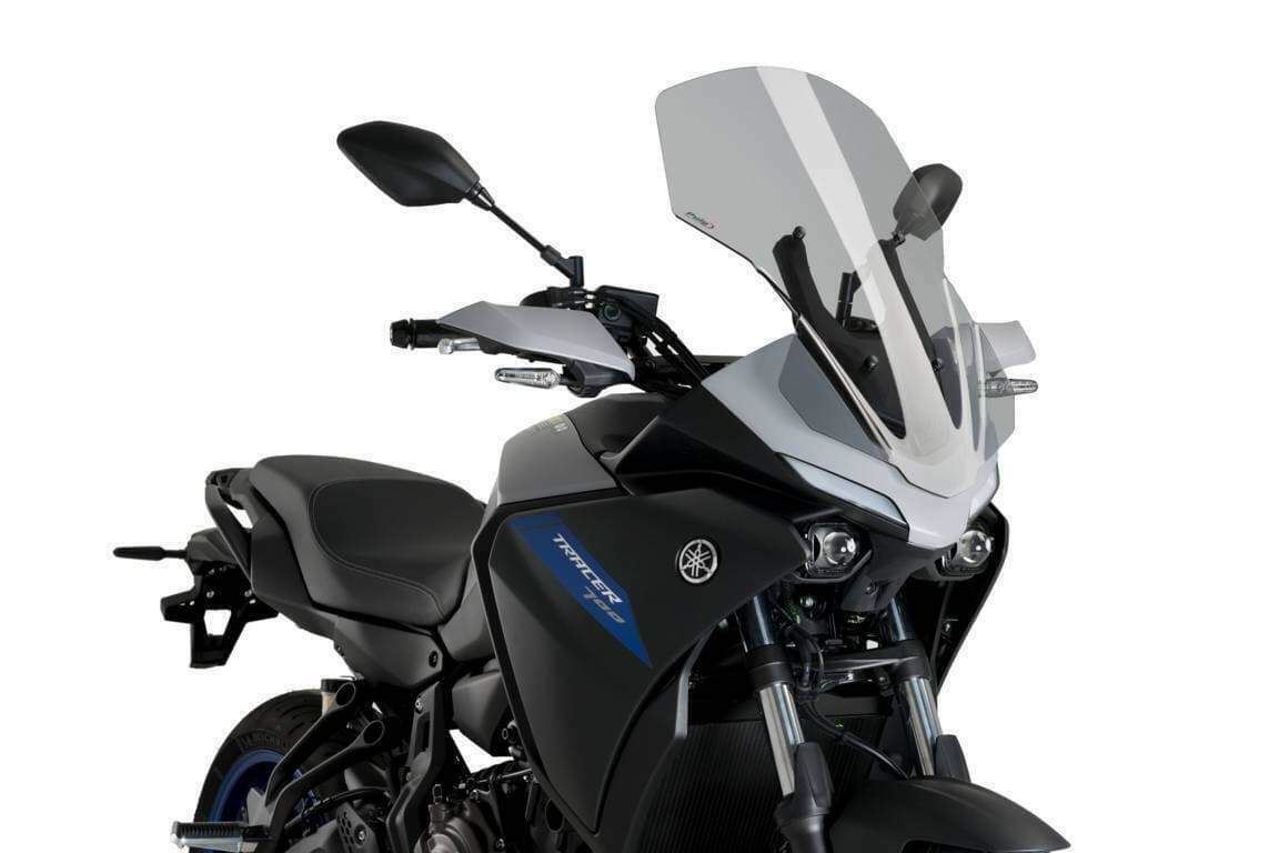 Puig Touring Schermo Parabrezza Fumè Chiaro Yamaha Tracer 700 & Gt 2020 - 2024