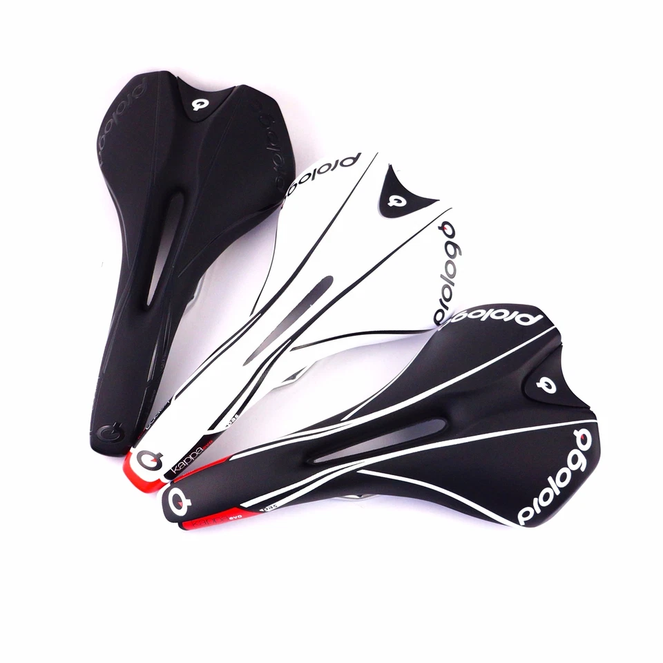 Седло велосипеда дорожного велосипеда Prologo Kappa EVO Pas черное / черно-белое / белое и черное - Изображение 3 из 4