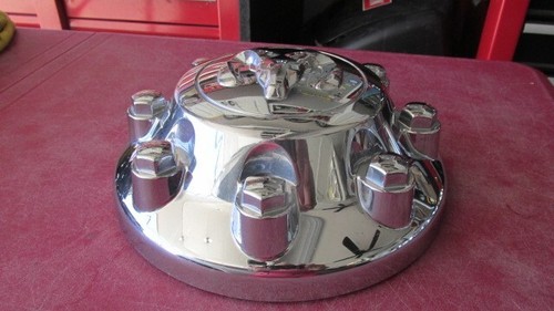2014-2018 DODGE RAM 2500 3500 SRW HUB CENTER WHEEL CAP CHROME OEM 18” 1XF55TRMAA - 第 7/7 張圖片