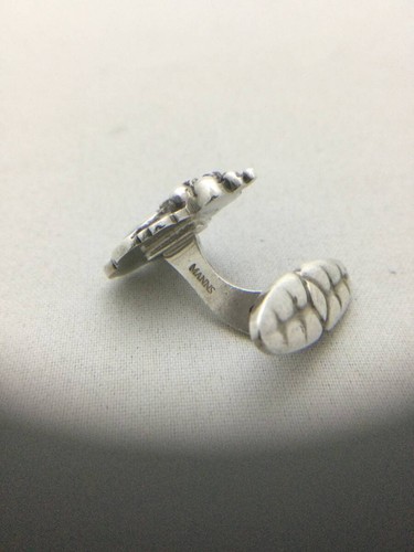 GEORG JENSEN Grape Cufflinks Silver 925 #749 - Picture 7 of 7