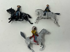 BRITAINS LTD Union Cavalry Metal Toy Soldiers, Indian,Civil War England on Horse