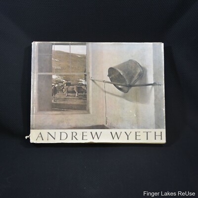 Andrew Wyeth by Richard Meryman (Hardcover, 1968) Oversized First Printing
